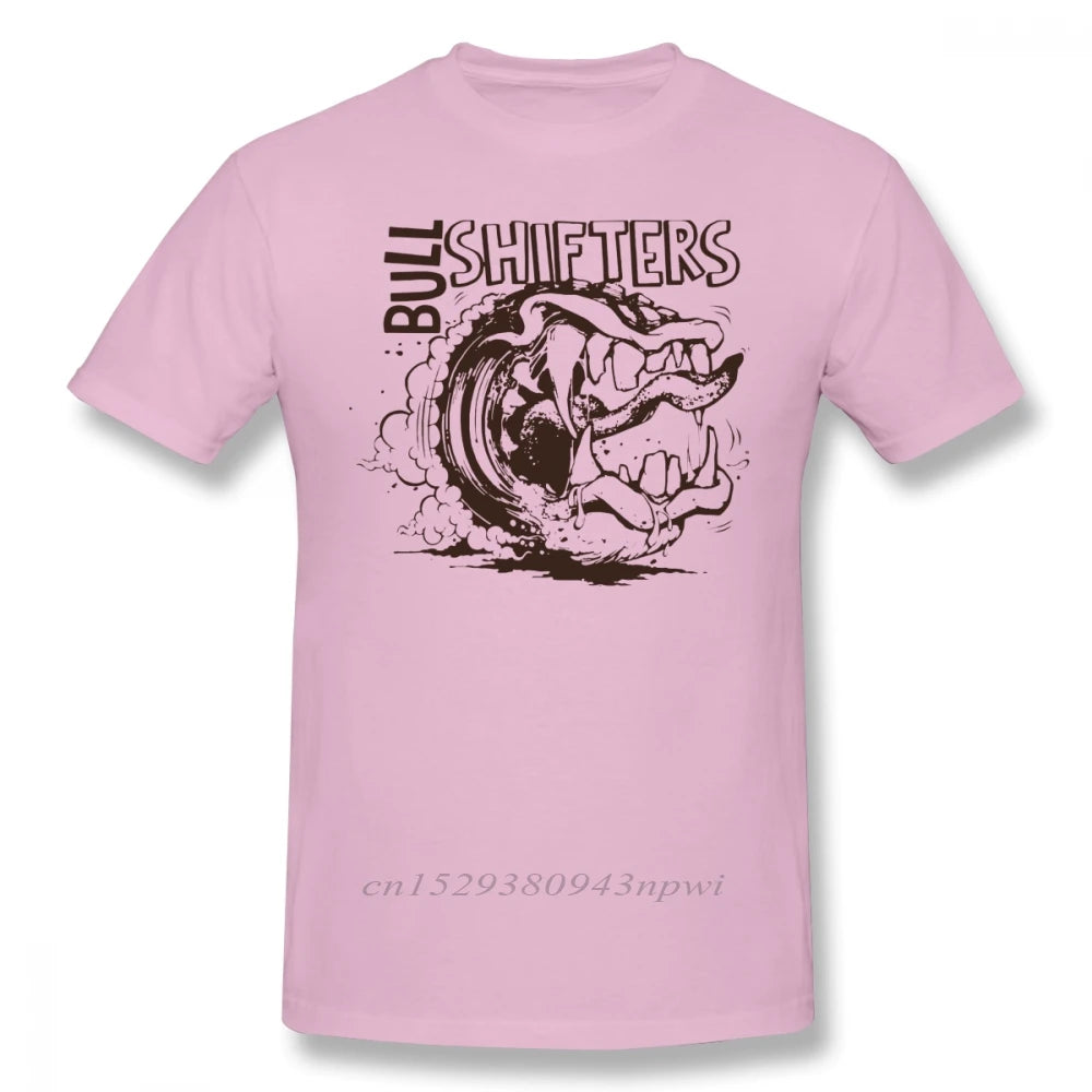 Left 4 Dead T Shirt Bull Shifters T-Shirt Print Short Sleeve Tee Shirt Oversized Cute Casual 100% Cotton Man Tshirt