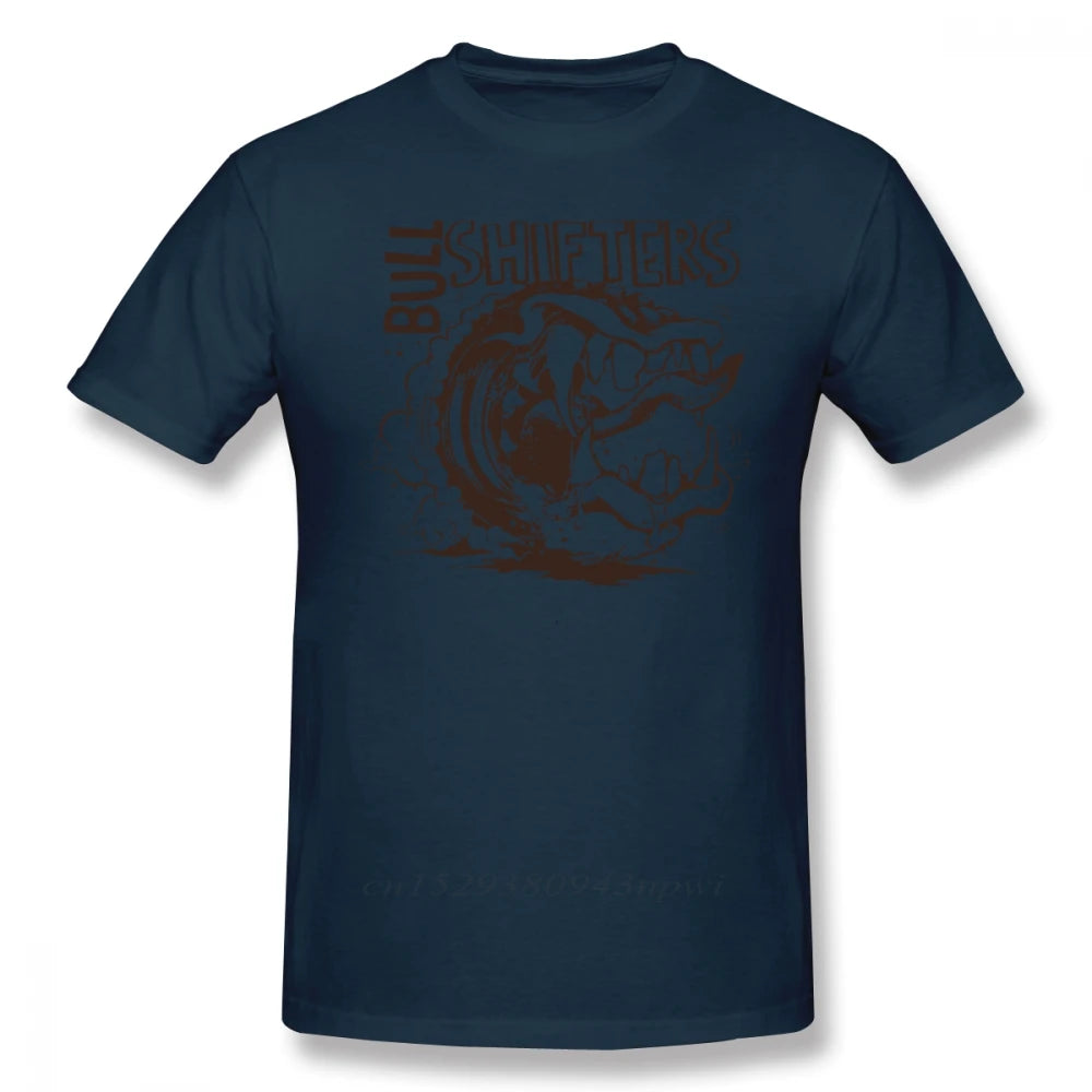 Left 4 Dead T Shirt Bull Shifters T-Shirt Print Short Sleeve Tee Shirt Oversized Cute Casual 100% Cotton Man Tshirt