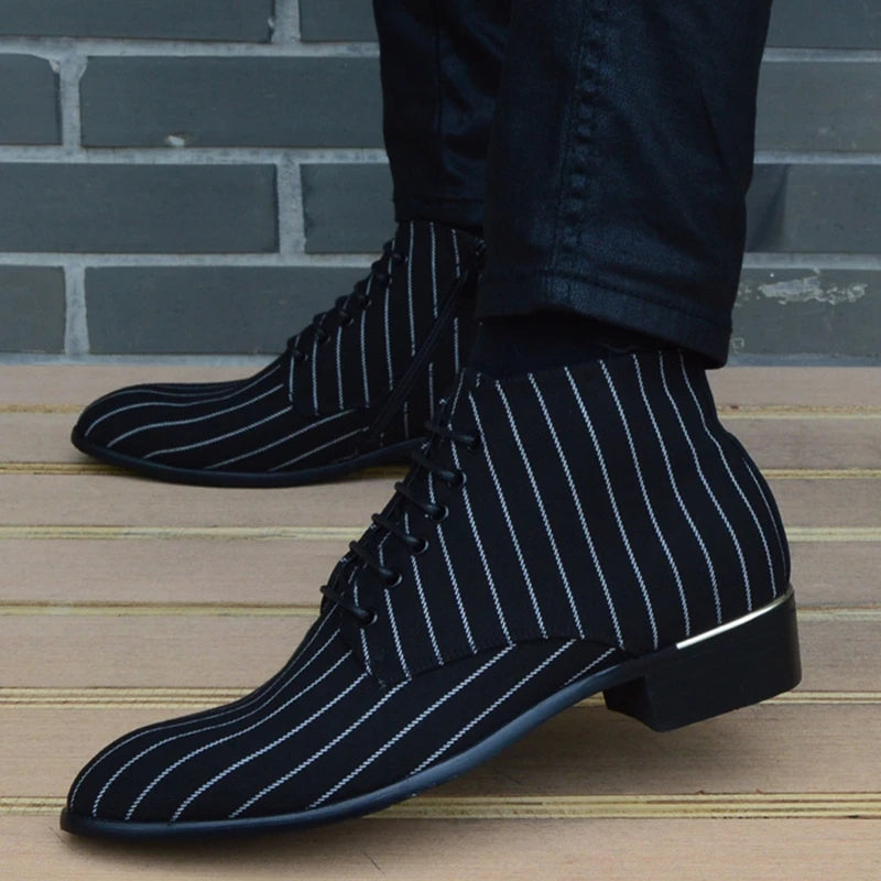 Men Boots Men Canvas Shoes Men Ankle Boots