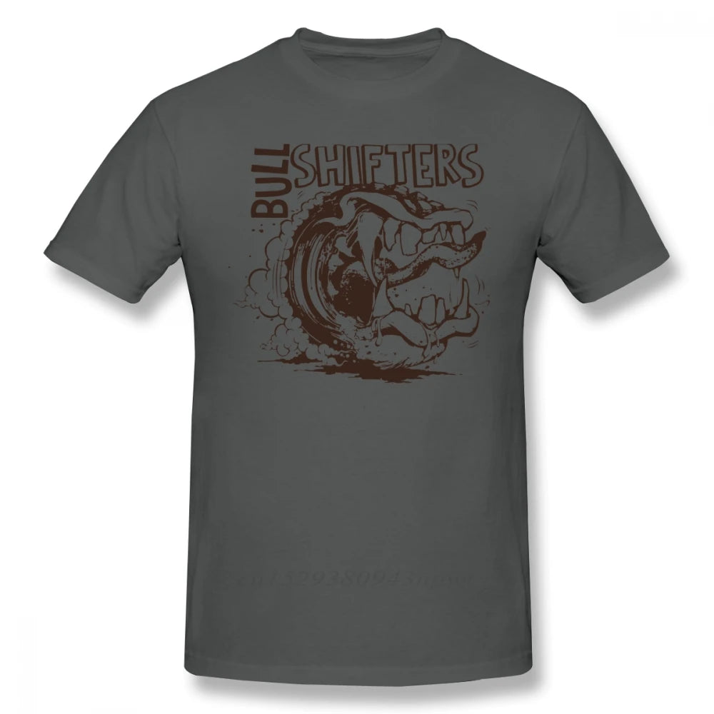 Left 4 Dead T Shirt Bull Shifters T-Shirt Print Short Sleeve Tee Shirt Oversized Cute Casual 100% Cotton Man Tshirt