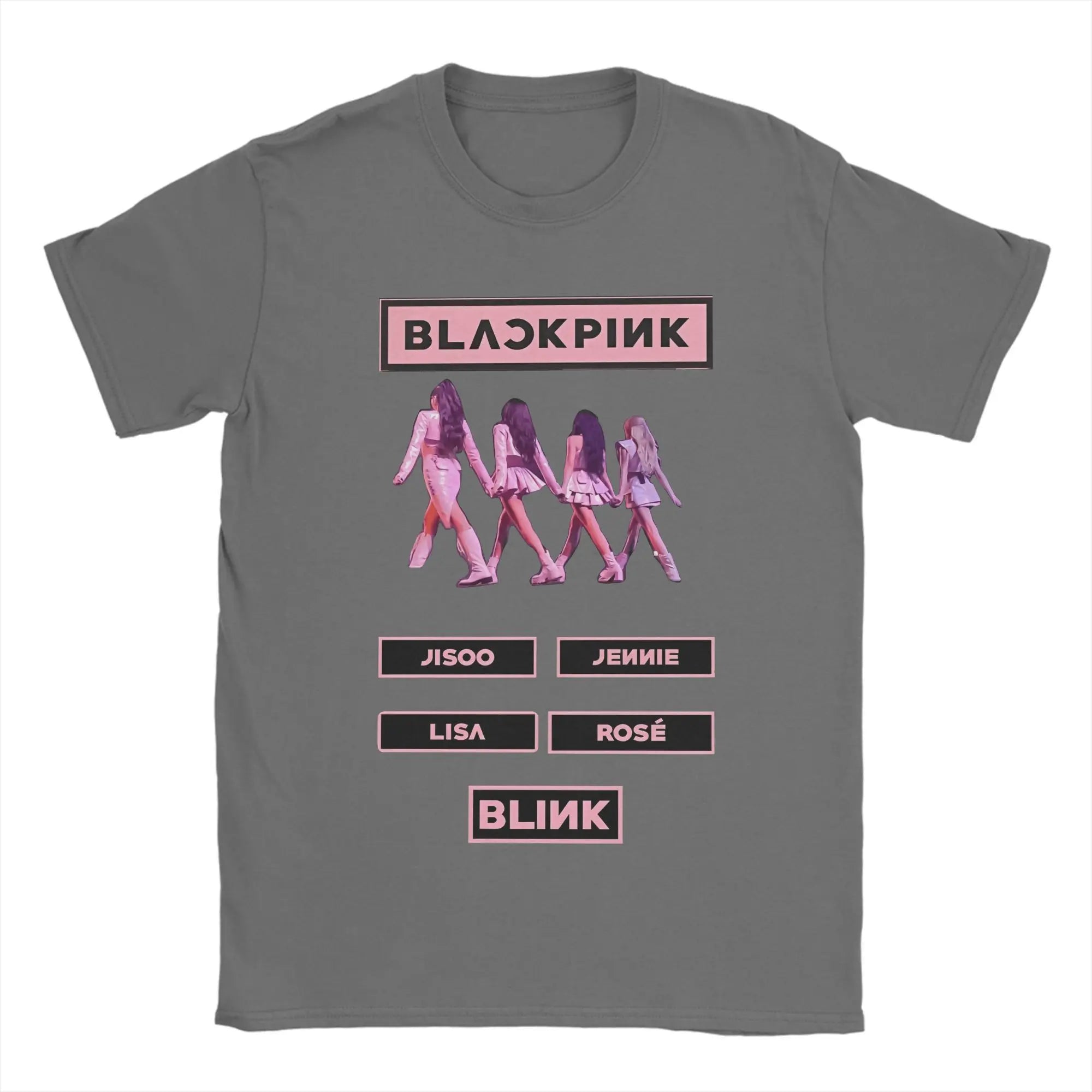 Men's T-Shirts Are You Born Pink Member World Tour Leisure Pure Cotton Tees Short Sleeve  T Shirt O Neck Clothes New Arrival
