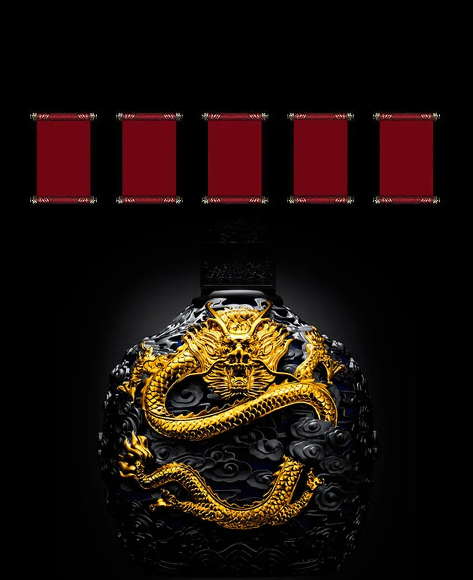 Chenxi 8899 Chinese Nation Culture And Art 3d Embossed Dragon Pattern Gold Automatic Mechanical Stainless Steel Watches For Men