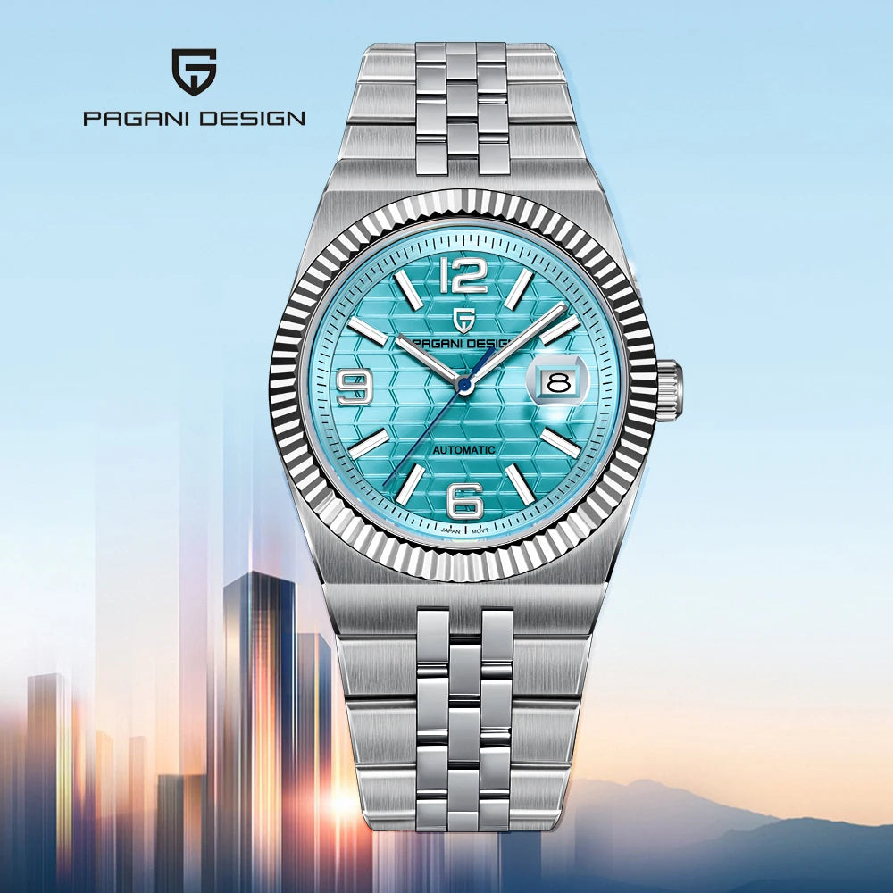 2025 New PAGANI DESIGN 40MM Men Mechanical Watch Top Brand Sapphire Glass Automatic Watch 100M Waterproof Luminous Watch for Men