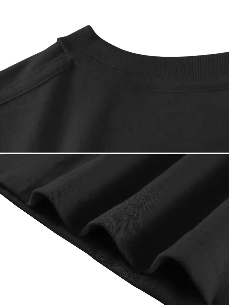 The Latest Men's T-shirt for 2025 Is Comfortable, Breathable and Of High Quality. It's for Beach Travel, Parties and Instagram