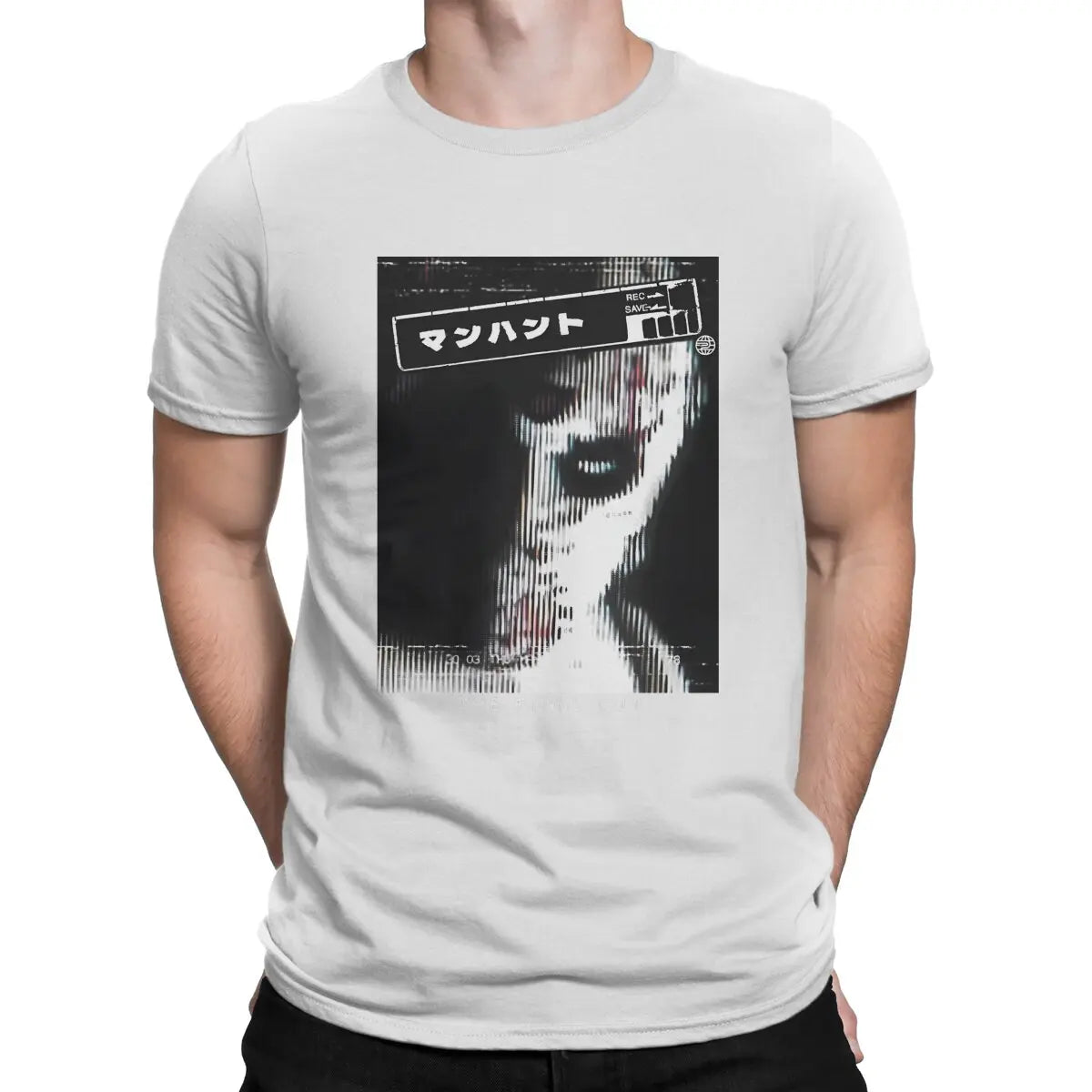 Manhunt Newest TShirt for Men Manhunt - The Final Cut Round Collar Basic T Shirt Hip Hop Gift Clothes Tops