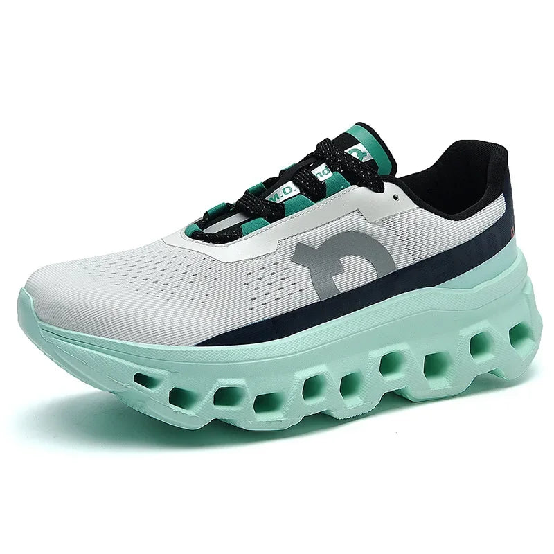 Trendy Soft Bottom Running Shoes Fashionable New Style Sports Casual Men's Shoes Anti-slip Wear-resistant Lightweight Outdoor Tr