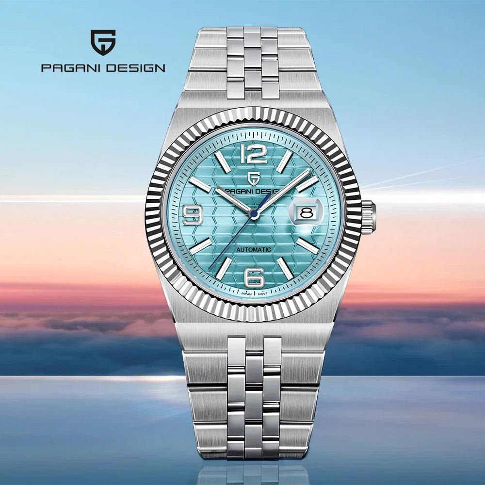 2025 New PAGANI DESIGN 40MM Men Mechanical Watch Top Brand Sapphire Glass Automatic Watch 100M Waterproof Luminous Watch for Men