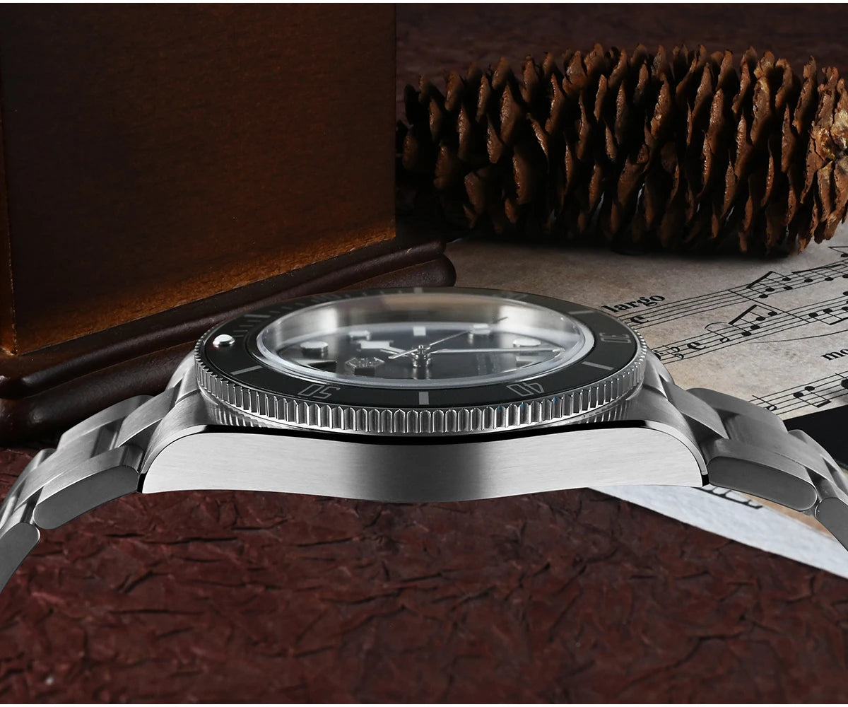 San Martin New 40mm BB58 Retro Luxury Diver Watch NH35 Automatic Mechanical Watches For Men Sapphire Luminous 20Bar Reloj SN0008