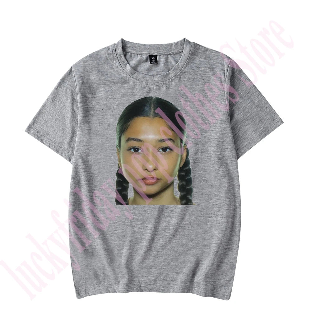 Bb trickz T-shirts FACE Merch Women Men Clothes Trend Casual Short Sleeve Top