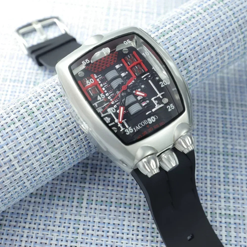Very Super Jacob & Co Original Brand Watches For Mens Special Dial Multifunction WristWatch Business High Quality AAA Clocks