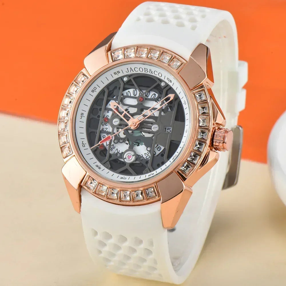 Very Super Jacob & Co Original Brand Watches For Mens Special Dial Multifunction WristWatch Business High Quality AAA Clocks