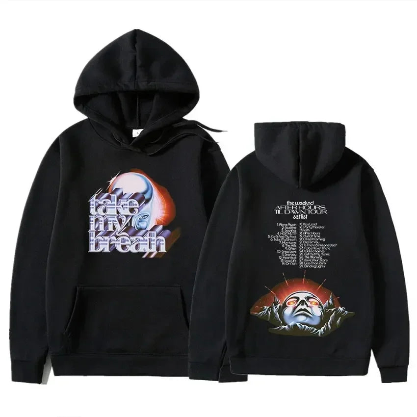 Men hoodie hip-hop rock After Hours until Dawn Fm music album Sweatshirt warm casual fashion long-sleeved autumn winter sweater