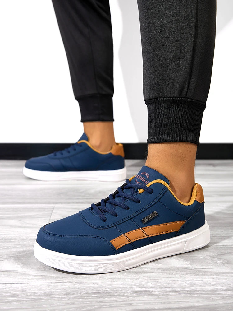 Comfortable men's shoes, sports shoes, trendy casual shoes, breathable casual men's shoes, anti slip shoes, vulcanized shoes, ou