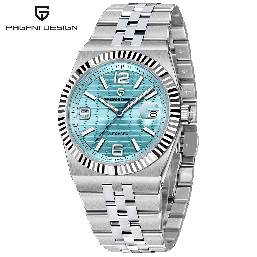 2025 New PAGANI DESIGN 40MM Men Mechanical Watch Top Brand Sapphire Glass Automatic Watch 100M Waterproof Luminous Watch for Men