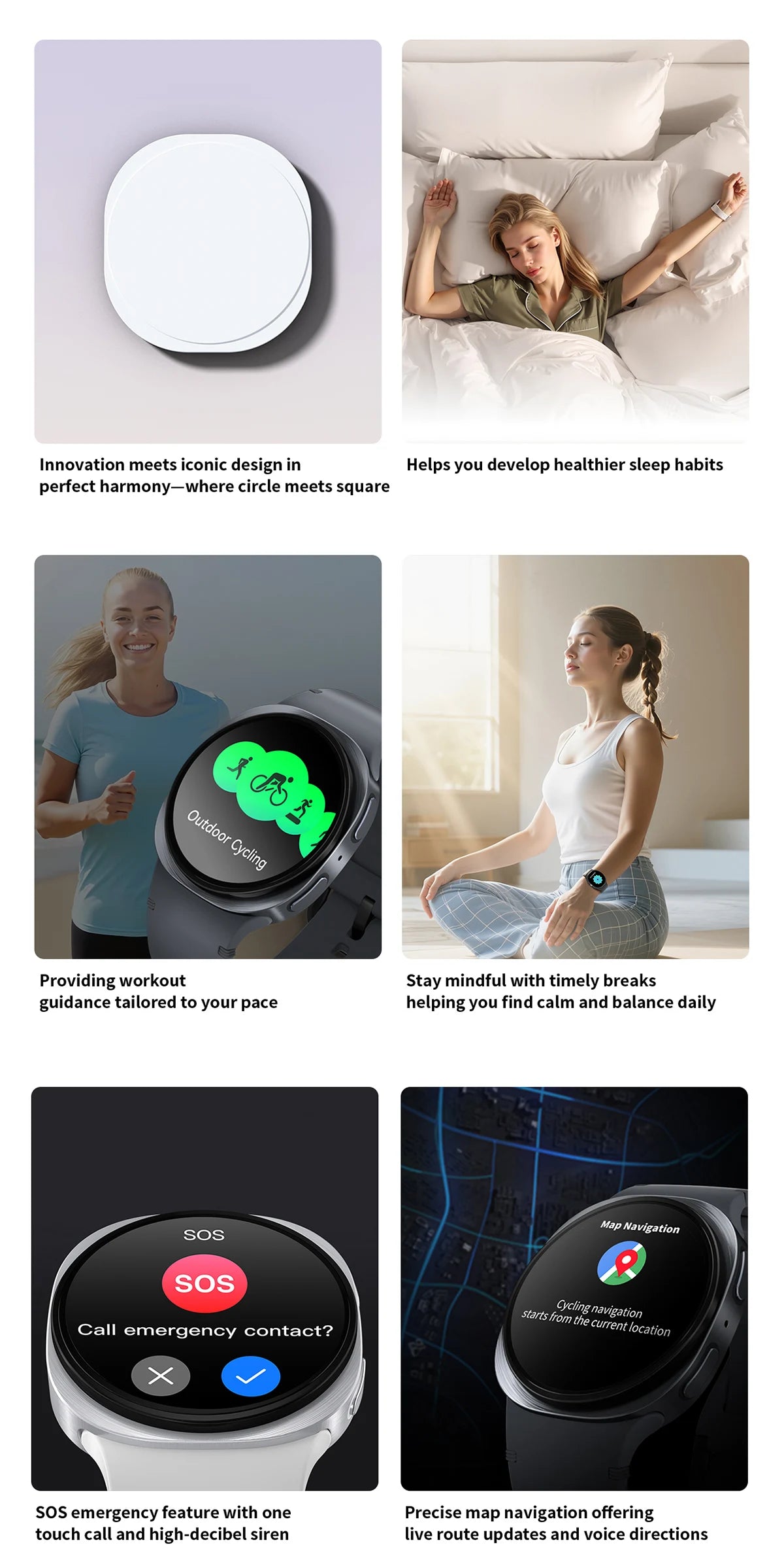2025 New Watches 8 Mini GPS Track Smart Watch For Men Women Health Sport AMOLED Heart Rate Bluetooth Call Waterproof Smartwatch