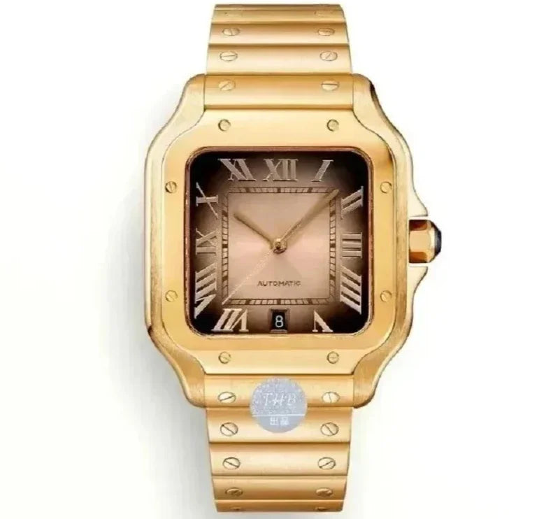 2025VIPCustomized Luxury New Men Automatic Mechanical Watch 904L Stainless Steel Black Blue Gold Bezel Sapphire Sport Wristwatch