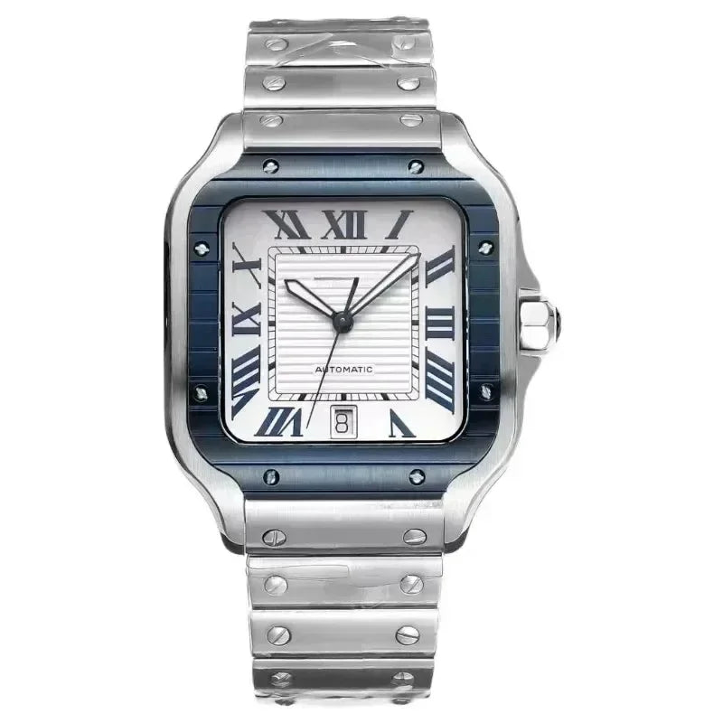 2025VIPCustomized Luxury New Men Automatic Mechanical Watch 904L Stainless Steel Black Blue Gold Bezel Sapphire Sport Wristwatch