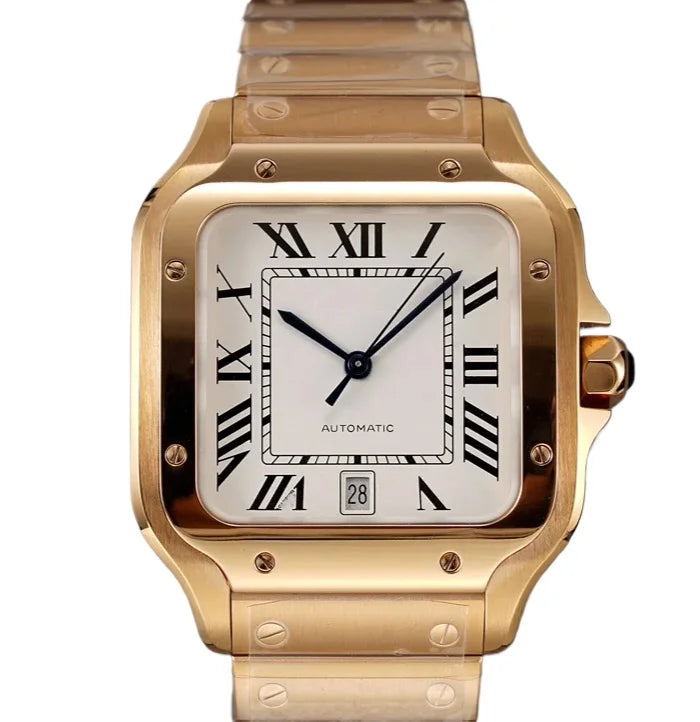 2025VIPCustomized Luxury New Men Automatic Mechanical Watch 904L Stainless Steel Black Blue Gold Bezel Sapphire Sport Wristwatch