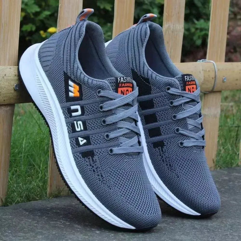 2025 Men's shoes,  fashionable sports shoes, casual shoes,breathable running shoes, outdoor walking training tennis shoes 