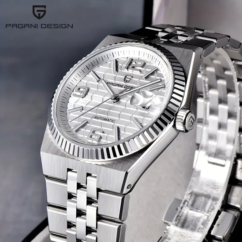 2025 New PAGANI DESIGN 40MM Men Mechanical Watch Top Brand Sapphire Glass Automatic Watch 100M Waterproof Luminous Watch for Men