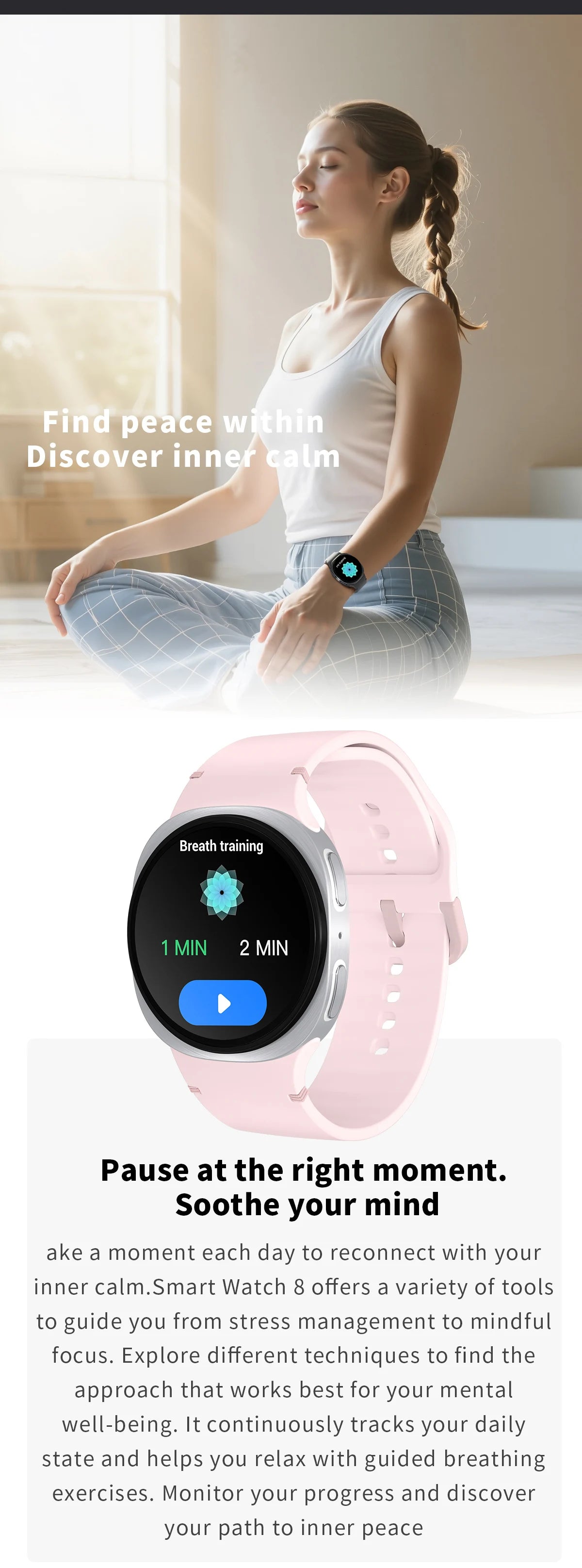 2025 New Watches 8 Mini GPS Track Smart Watch For Men Women Health Sport AMOLED Heart Rate Bluetooth Call Waterproof Smartwatch