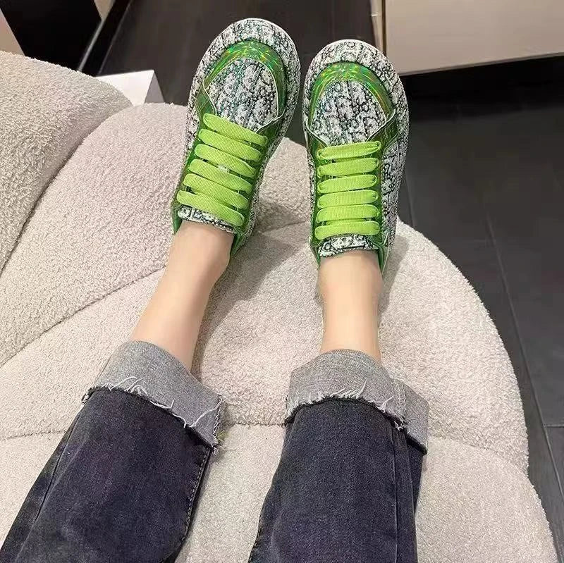 New Arrival Women's High Top Vulcanize Shoes with Sparkling Diamonds, Thick Sole and High-top Design Womens Shoes luxury schuhe
