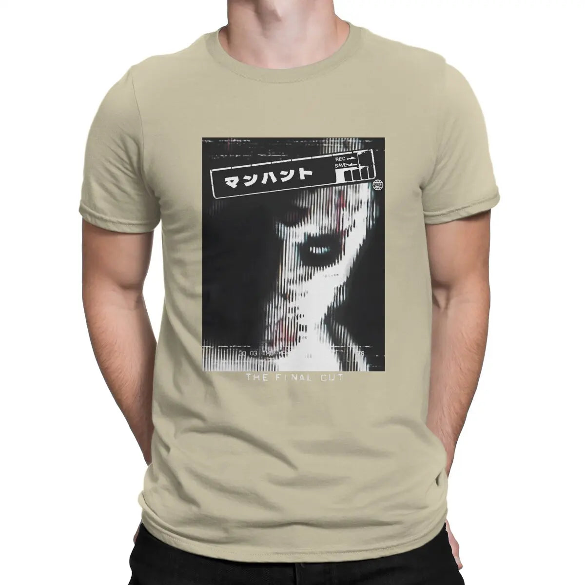Manhunt Newest TShirt for Men Manhunt - The Final Cut Round Collar Basic T Shirt Hip Hop Gift Clothes Tops