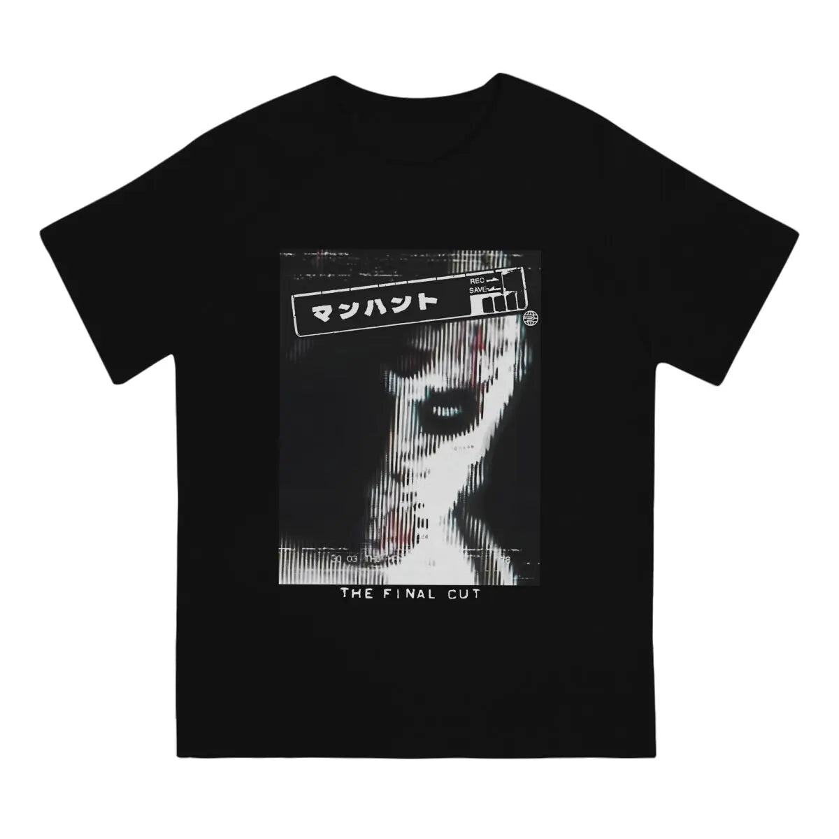 Manhunt Newest TShirt for Men Manhunt - The Final Cut Round Collar Basic T Shirt Hip Hop Gift Clothes Tops