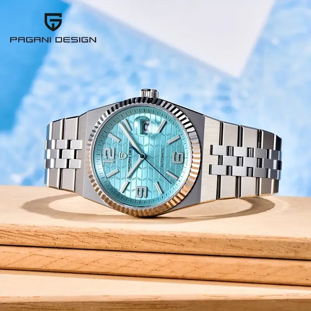 2025 New PAGANI DESIGN 40MM Men Mechanical Watch Top Brand Sapphire Glass Automatic Watch 100M Waterproof Luminous Watch for Men