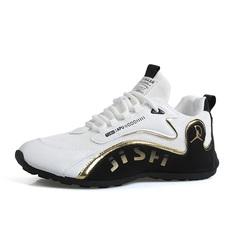 Men's Waterproof Leather Surface Sports Shoes Travel Trend Matching Autumn Casual Shoes Breathable EVA Insole PVC Outsole