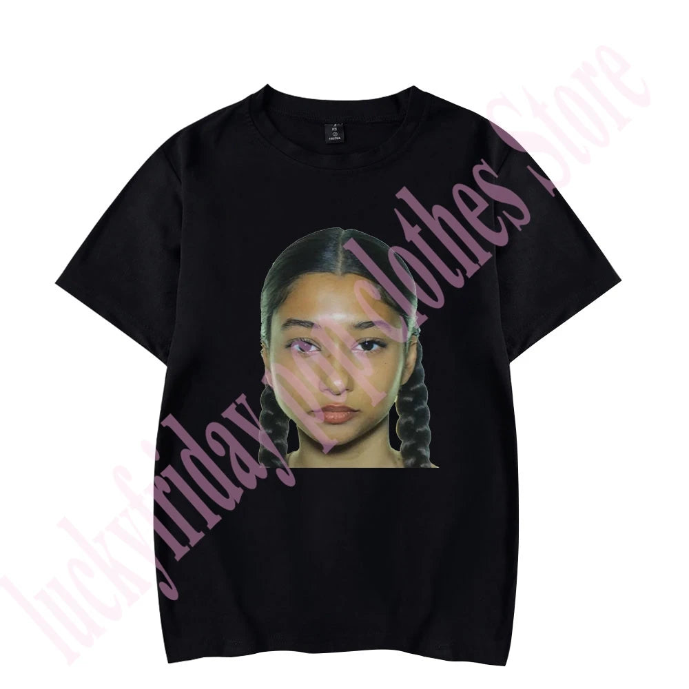 Bb trickz T-shirts FACE Merch Women Men Clothes Trend Casual Short Sleeve Top