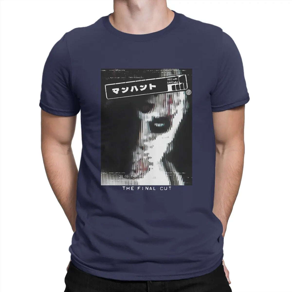 Manhunt Newest TShirt for Men Manhunt - The Final Cut Round Collar Basic T Shirt Hip Hop Gift Clothes Tops