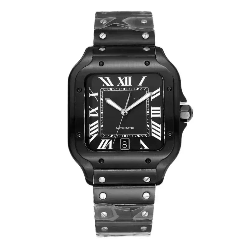 2025VIPCustomized Luxury New Men Automatic Mechanical Watch 904L Stainless Steel Black Blue Gold Bezel Sapphire Sport Wristwatch