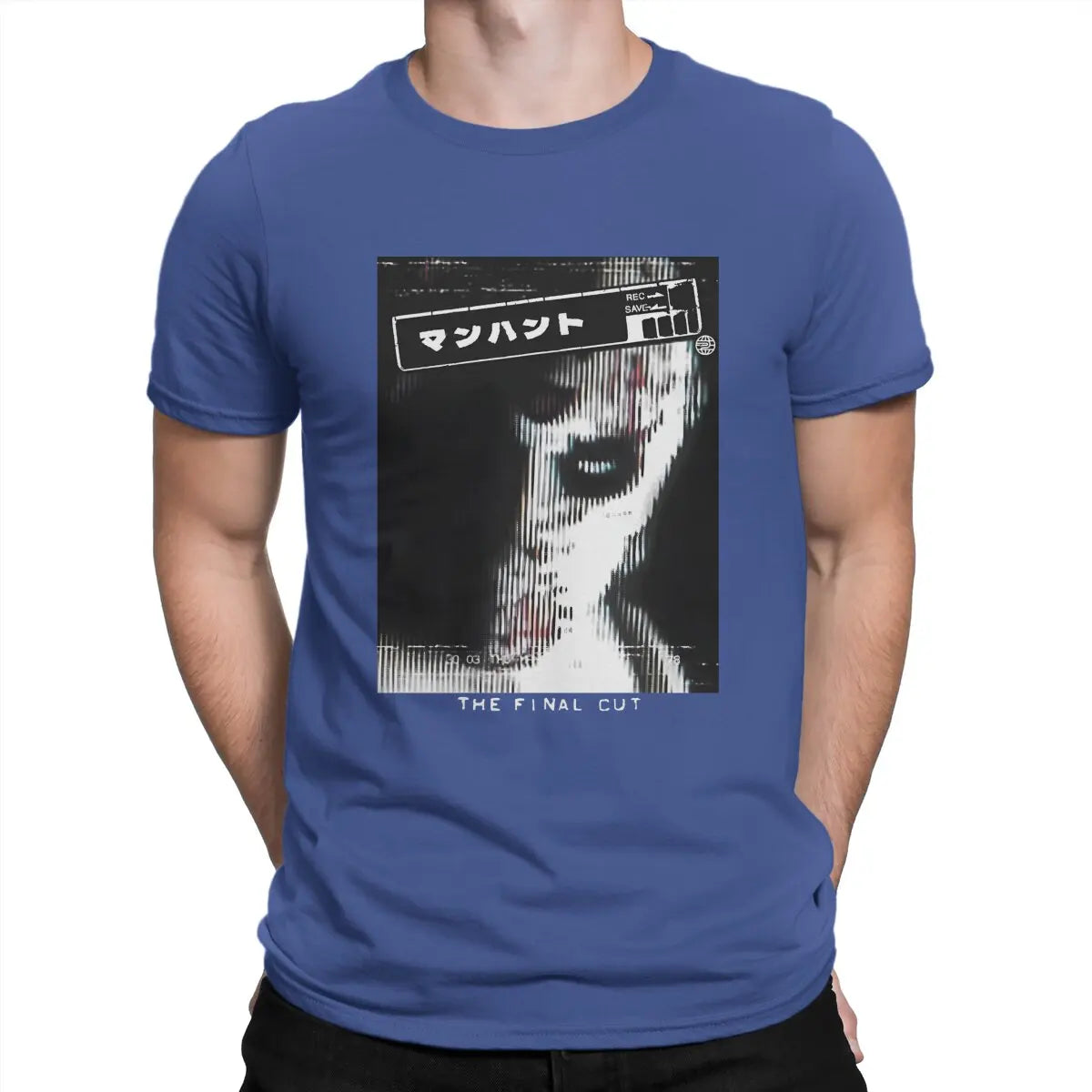 Manhunt Newest TShirt for Men Manhunt - The Final Cut Round Collar Basic T Shirt Hip Hop Gift Clothes Tops