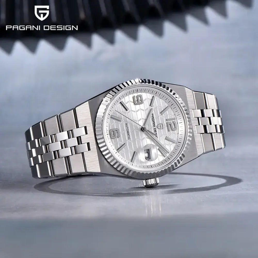 2025 New PAGANI DESIGN 40MM Men Mechanical Watch Top Brand Sapphire Glass Automatic Watch 100M Waterproof Luminous Watch for Men