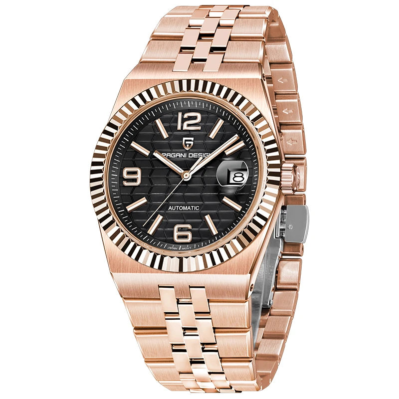 2025 New PAGANI DESIGN 40MM Men Mechanical Watch Top Brand Sapphire Glass Automatic Watch 100M Waterproof Luminous Watch for Men