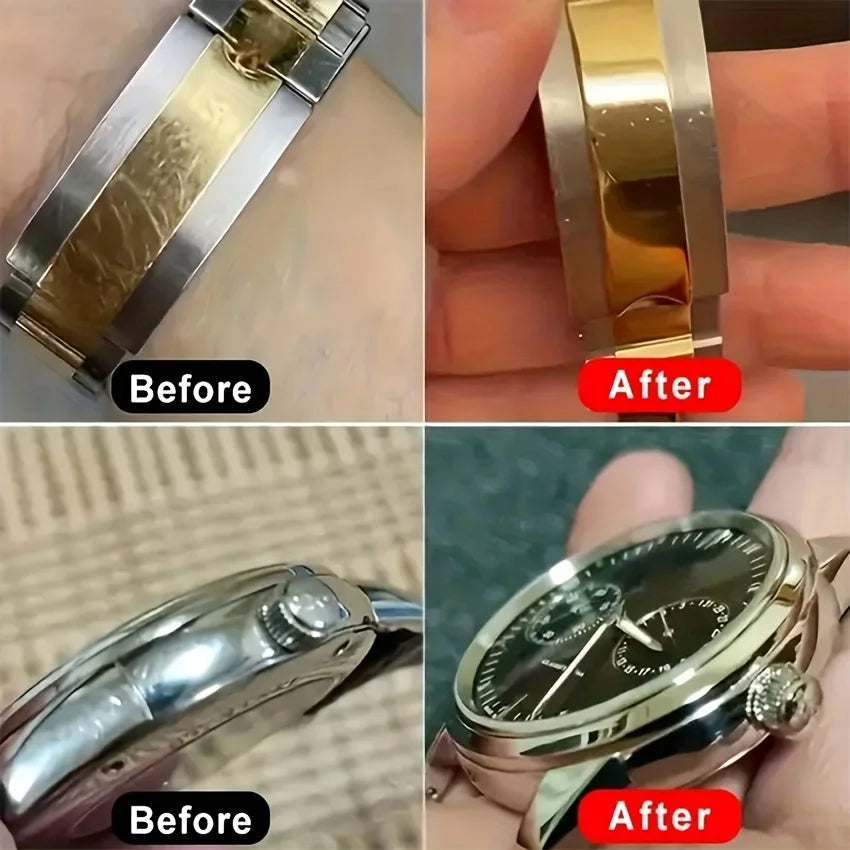 Instant Watch Polishing Paste - Metal Frame Renewal Cream, Strap and Screen Scratch Repair, Metal Jewelry Repair