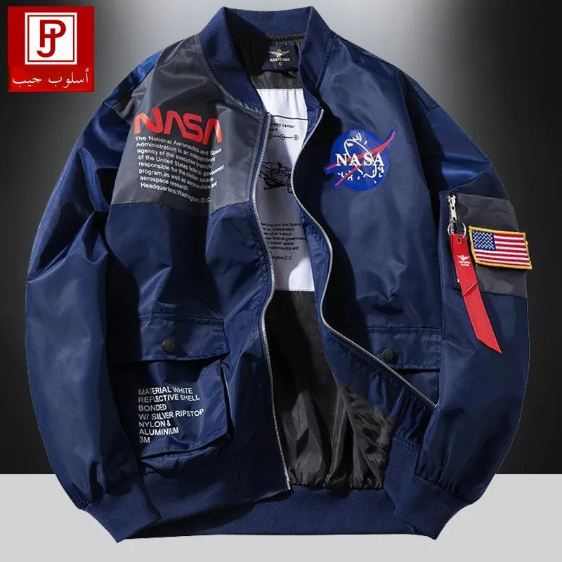 plus Size Men's Casual Baseball Jaet Autumn Winter New Sle Loose Fit Pilot Coat Youth ulari Windproof Outerwear