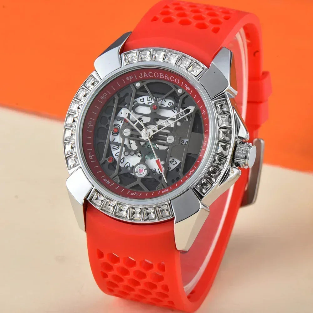 Very Super Jacob & Co Original Brand Watches For Mens Special Dial Multifunction WristWatch Business High Quality AAA Clocks