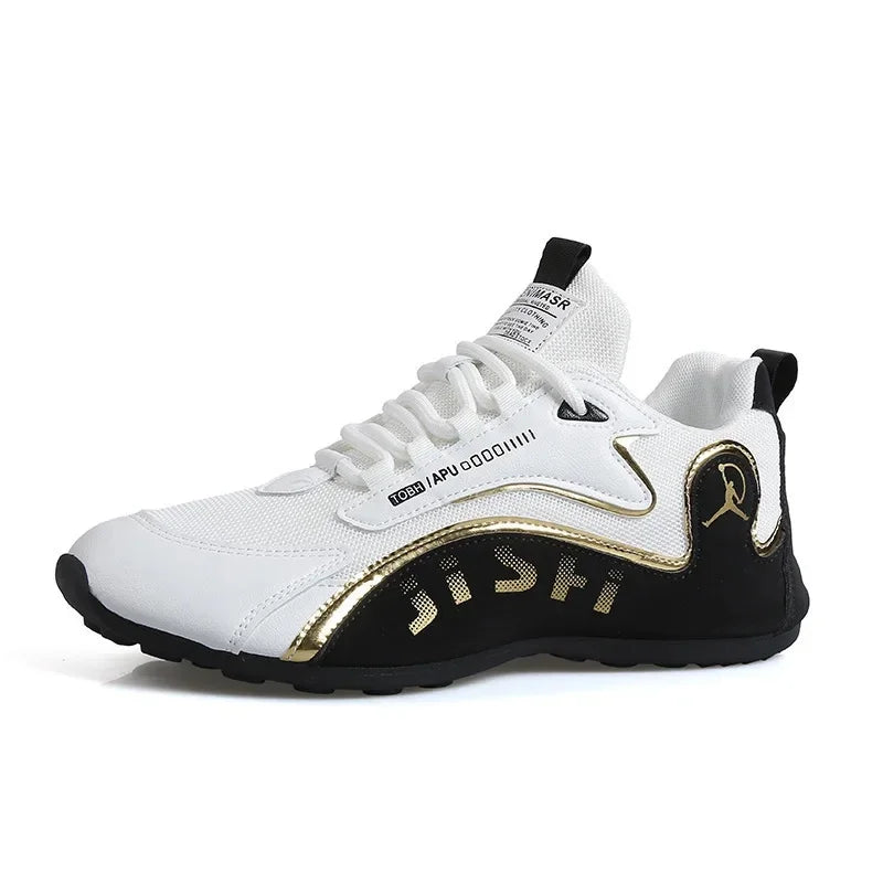 Men's Waterproof Leather Surface Sports Shoes Travel Trend Matching Autumn Casual Shoes Breathable EVA Insole PVC Outsole