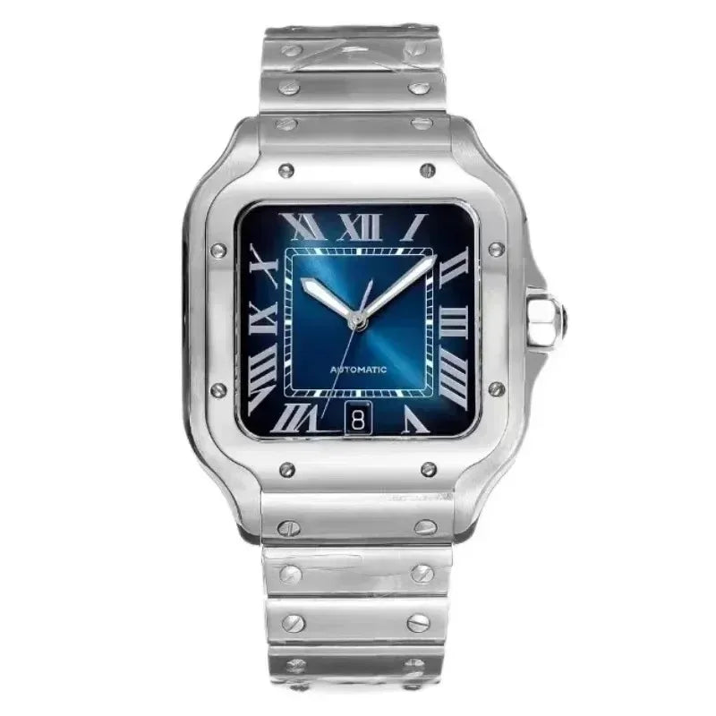 2025VIPCustomized Luxury New Men Automatic Mechanical Watch 904L Stainless Steel Black Blue Gold Bezel Sapphire Sport Wristwatch