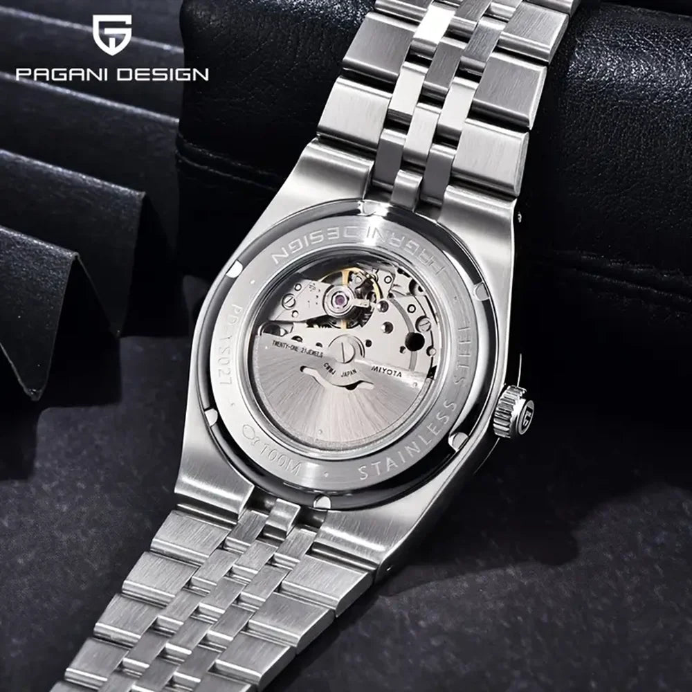 2025 New PAGANI DESIGN 40MM Men Mechanical Watch Top Brand Sapphire Glass Automatic Watch 100M Waterproof Luminous Watch for Men