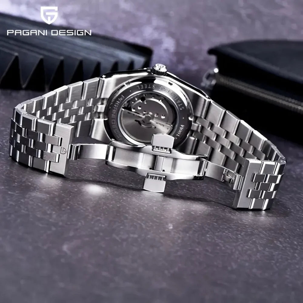2025 New PAGANI DESIGN 40MM Men Mechanical Watch Top Brand Sapphire Glass Automatic Watch 100M Waterproof Luminous Watch for Men