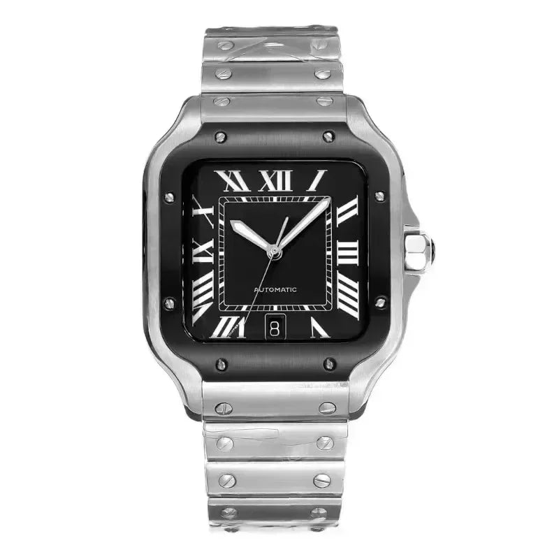2025VIPCustomized Luxury New Men Automatic Mechanical Watch 904L Stainless Steel Black Blue Gold Bezel Sapphire Sport Wristwatch