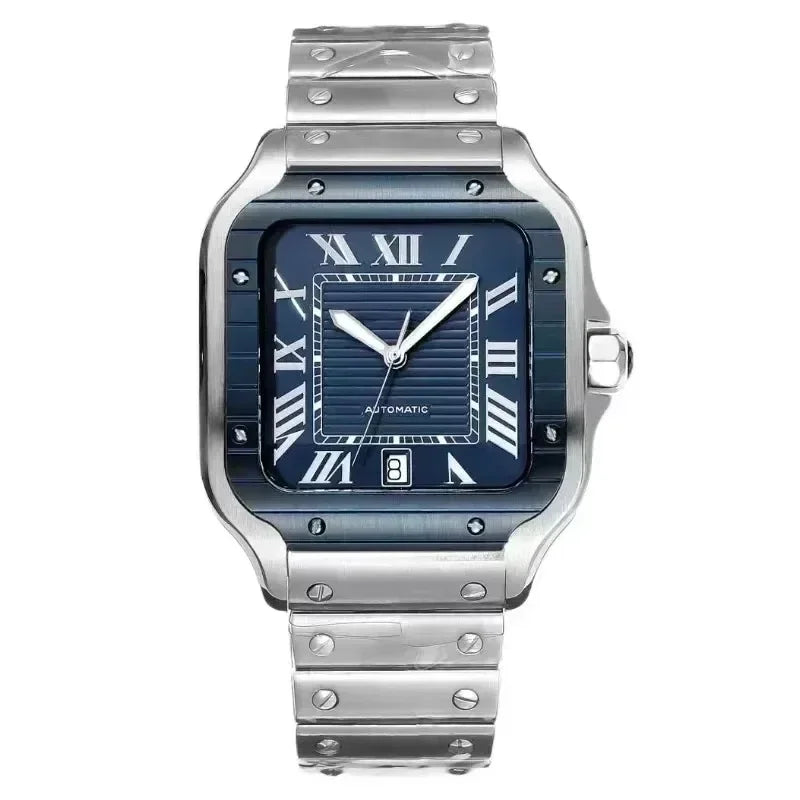 2025VIPCustomized Luxury New Men Automatic Mechanical Watch 904L Stainless Steel Black Blue Gold Bezel Sapphire Sport Wristwatch