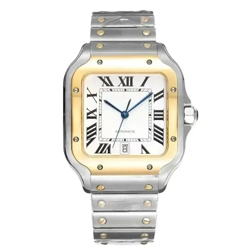 2025VIPCustomized Luxury New Men Automatic Mechanical Watch 904L Stainless Steel Black Blue Gold Bezel Sapphire Sport Wristwatch