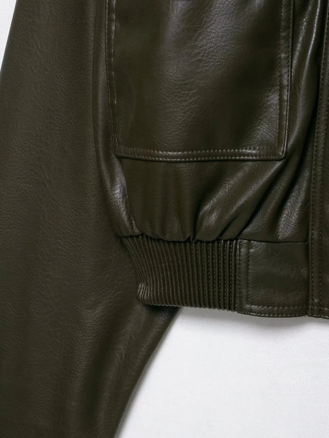 Women's Jacket 2025 New Arrival Women's Casual Fashion Faux Leather Jacket