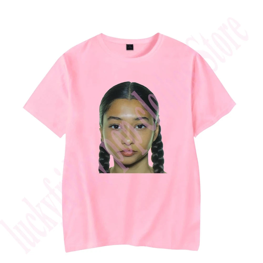 Bb trickz T-shirts FACE Merch Women Men Clothes Trend Casual Short Sleeve Top