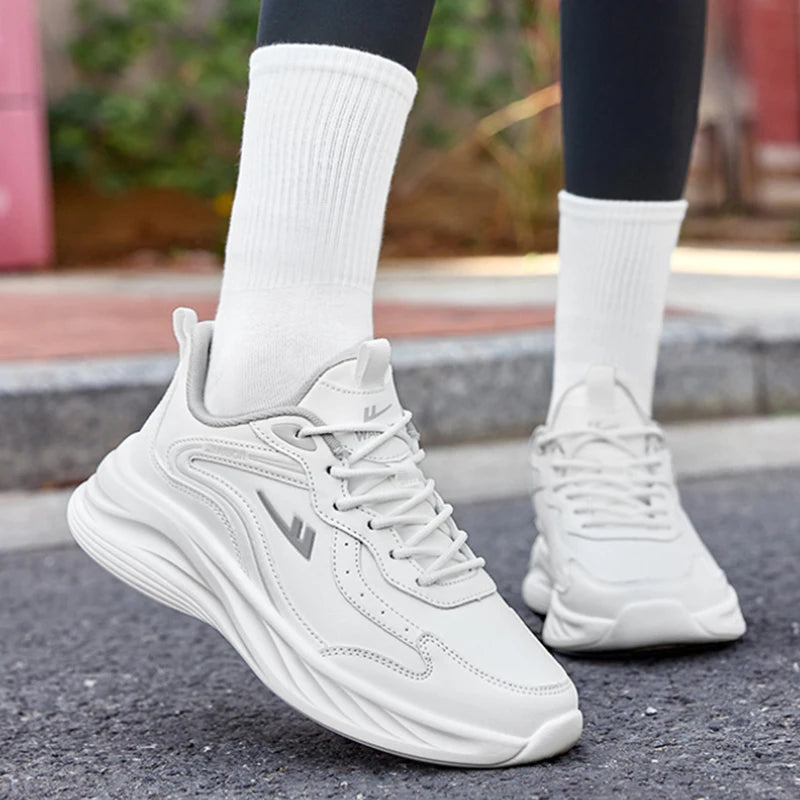 Comfortable Shock-Absorbing Sports Shoes 2025 Spring New Soft-Faced Soft-Soled Lightweight Running Shoes Casual Couple Shoes
