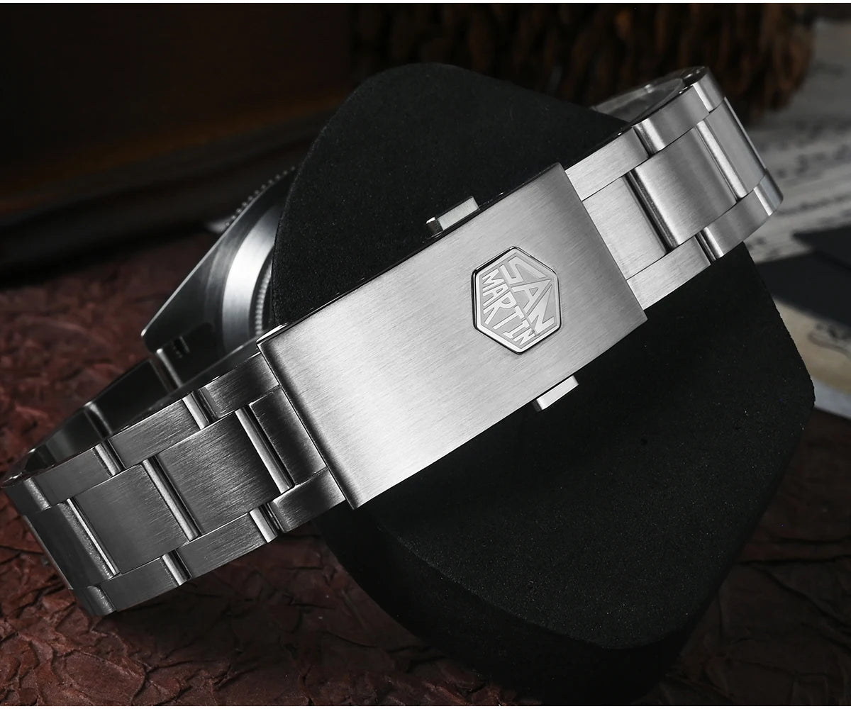 San Martin New 40mm BB58 Retro Luxury Diver Watch NH35 Automatic Mechanical Watches For Men Sapphire Luminous 20Bar Reloj SN0008